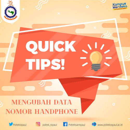 Panduan Pengecekan, Pengisian dan Perubahan Data Nomor Hp di Siakad
