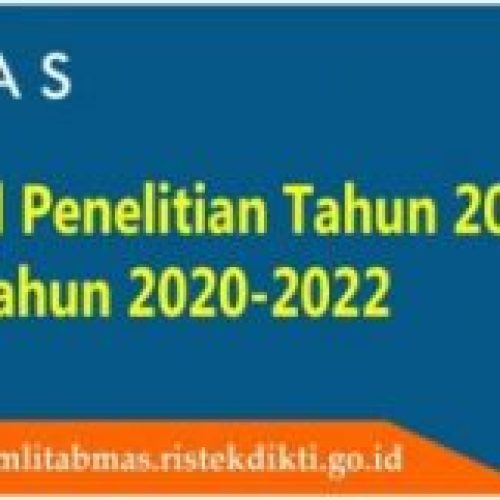 Pemberitahuan Penerimaan Proposal Penelitian Tahun 2019 untuk Pendanaan Tahun 2020-2022