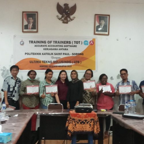TOT Calon Dosen Penguji Kompetensi Keahlian Accounting Software