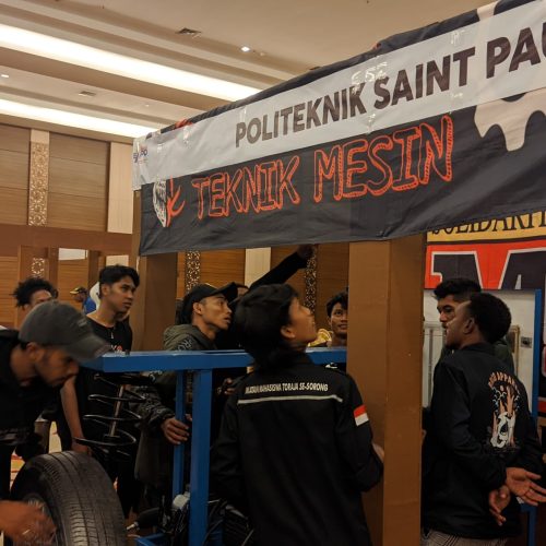 Mahasiswa Prodi Teknik Mesin Tampil di Expo ACC 2023